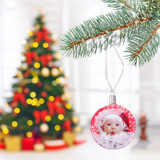 Glob de Crăciun Personalizat cu Fotografie